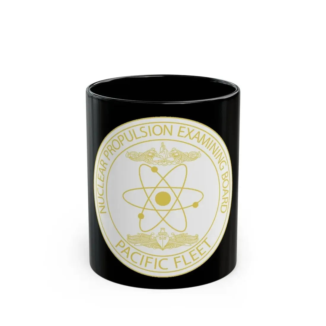 Nuclear Propulsion Examining Board Pacific Fleet (U.S. Navy) Black Coffee Mug 11oz - Go Mug Yourself