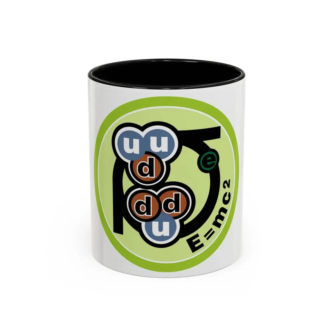 Nuclear Science (Boy Scout Merit Badge) Accent Coffee Mug 11oz Black - Go Mug Yourself