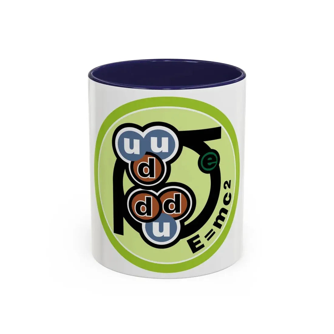 Nuclear Science (Boy Scout Merit Badge) Accent Coffee Mug 11oz Navy - Go Mug Yourself