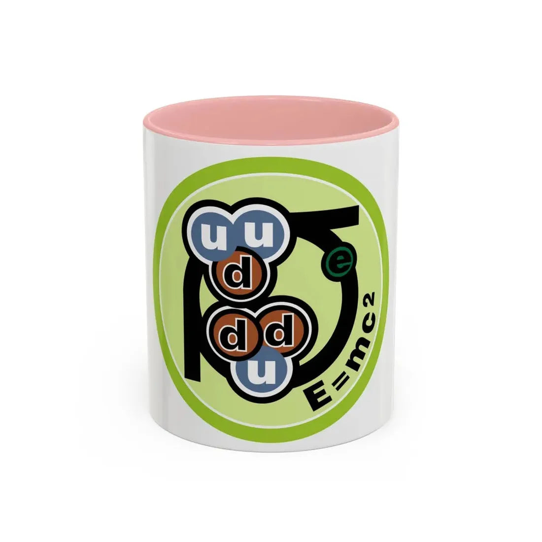 Nuclear Science (Boy Scout Merit Badge) Accent Coffee Mug 11oz Pink - Go Mug Yourself