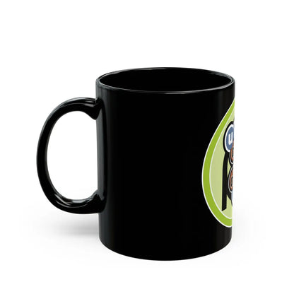 Nuclear Science (Boy Scout Merit Badge) Black Coffee Mug-Go Mug Yourself