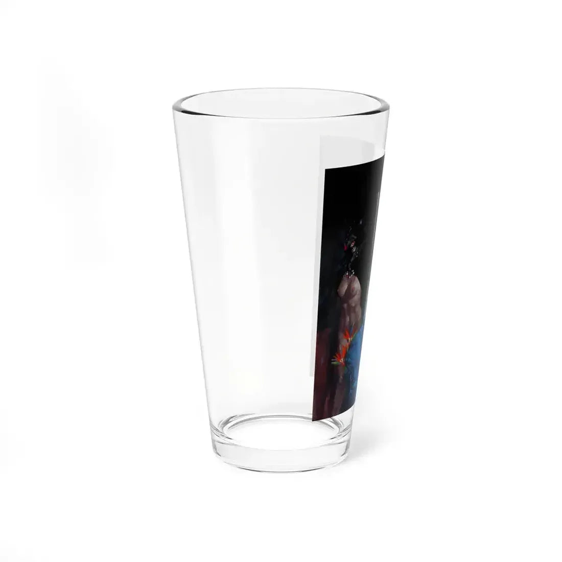 Nude by the Window, Playboy illustration, circa late 1980s-early 1990s - Pint Glass 16oz - Go Mug Yourself