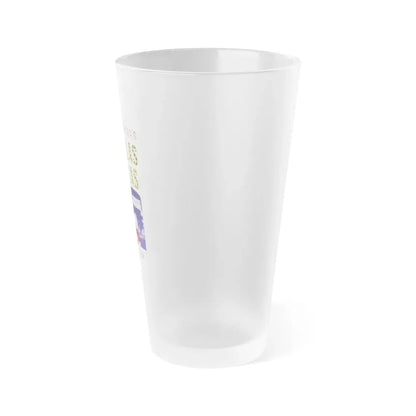 NUDE LAS VEGAS (BUNNY YEAGER) 1963 Movie Poster - Frosted Pint Glass 16oz - Go Mug Yourself