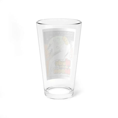 NUDE ON THE MOON 1961 Movie Poster - Pint Glass 16oz - Go Mug Yourself