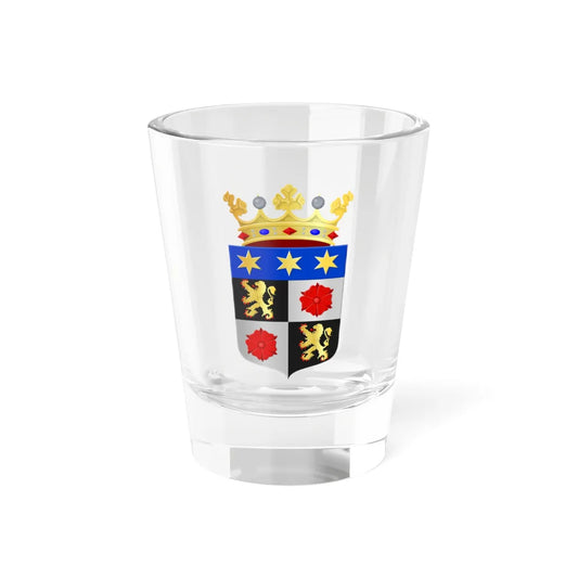 Nuenen Gerwen en Nederwetten wapen (Netherlands) (Coat of Arms) Shot Glass 1.5oz 1.5oz - Go Mug Yourself