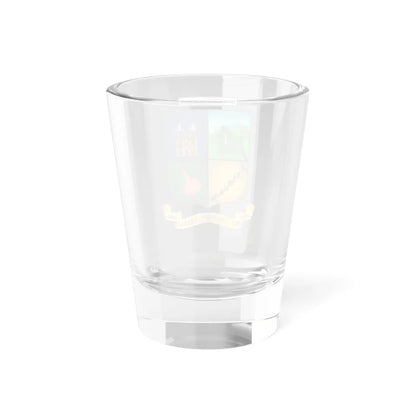 Nuevo escudo de El Jardín Antioquia (Colombia) (Coat of Arms) Shot Glass 1.5oz - Go Mug Yourself