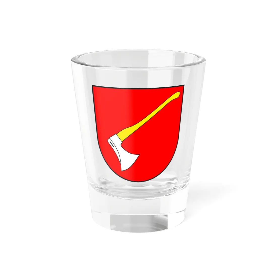 Nufenen wappen (Switzerland) (Coat of Arms) Shot Glass 1.5oz - Go Mug Yourself