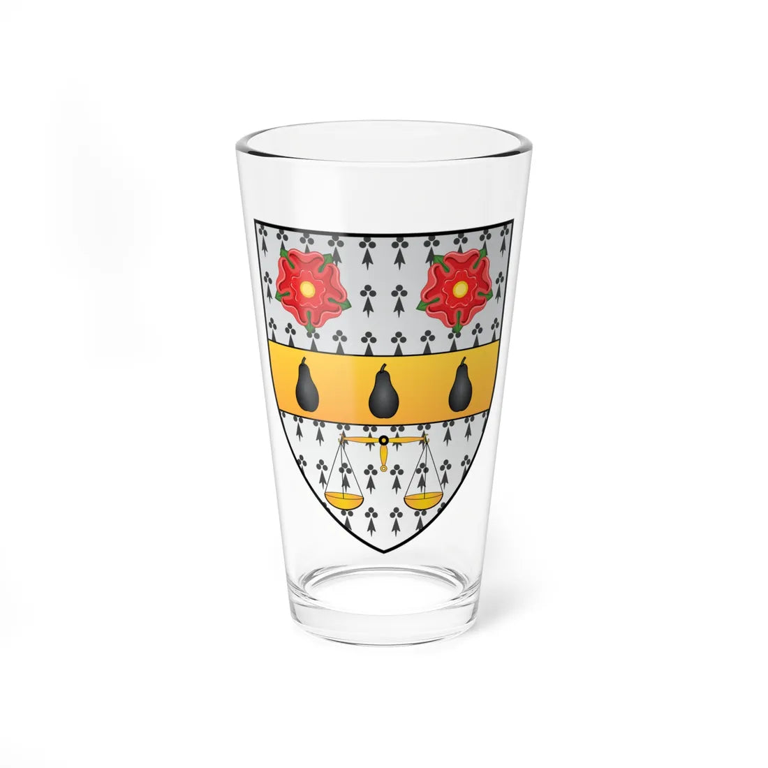 Nuffield College Oxford Coat Of Arms (England) (Coat of Arms) Pint Glass 16oz 16oz - Go Mug Yourself