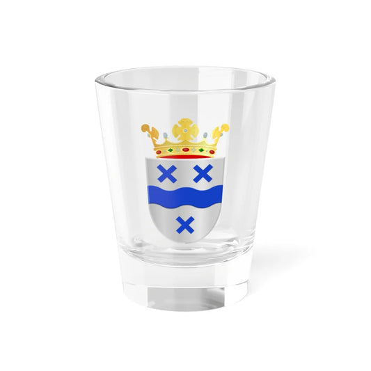 Numansdorp wapen (Netherlands) (Coat of Arms) Shot Glass 1.5oz 1.5oz - Go Mug Yourself