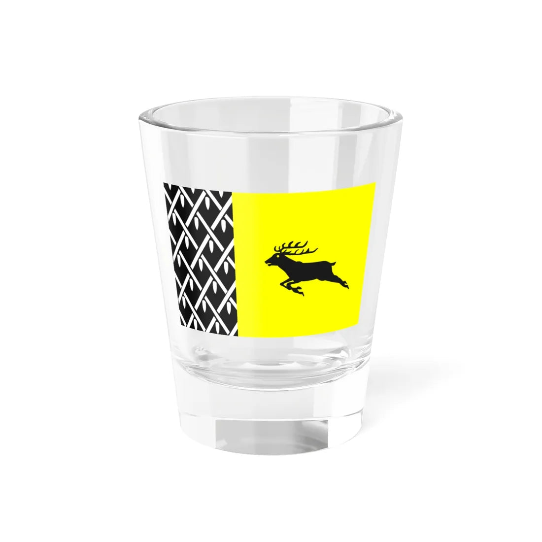 Nunspeet vlag (Netherlands) Shot Glass 1.5oz 1.5oz - Go Mug Yourself