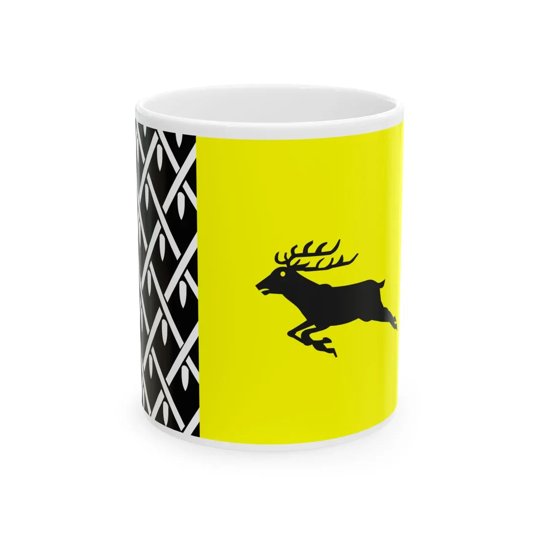 Nunspeet vlag (Netherlands) White Coffee Mug 11oz - Go Mug Yourself