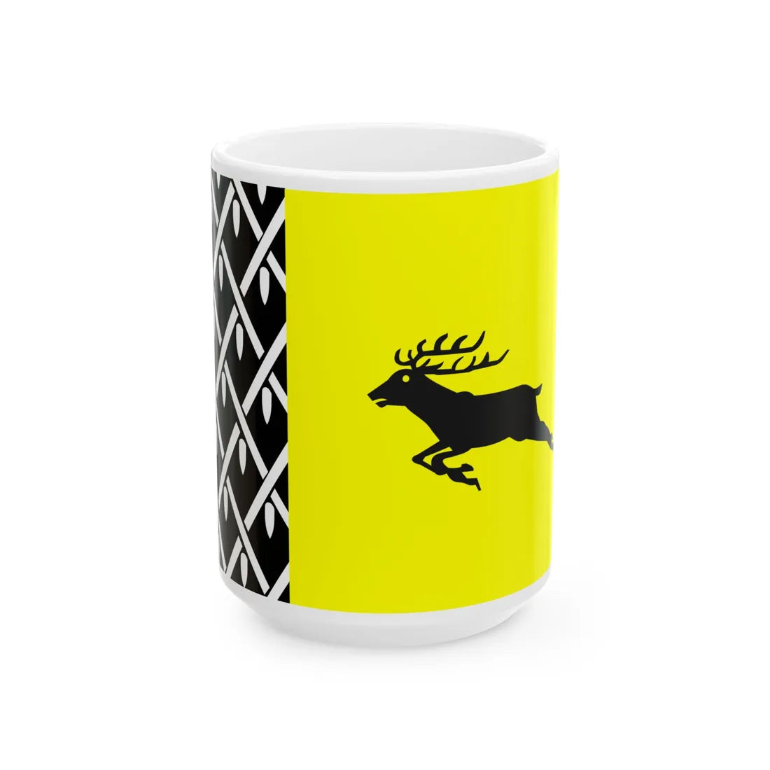 Nunspeet vlag (Netherlands) White Coffee Mug 15oz - Go Mug Yourself