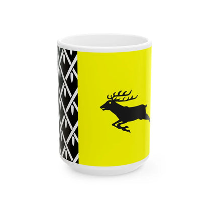Nunspeet vlag (Netherlands) White Coffee Mug 15oz - Go Mug Yourself