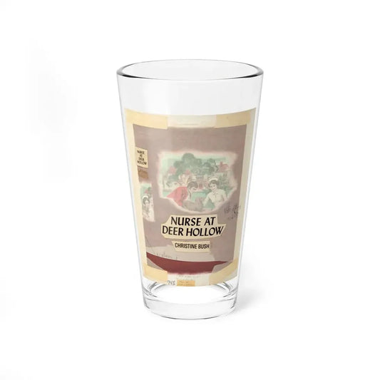 Nurse at Deer Hollow by Christine Bush (Avalon Books, 1977) - Pint Glass 16oz 16oz - Go Mug Yourself