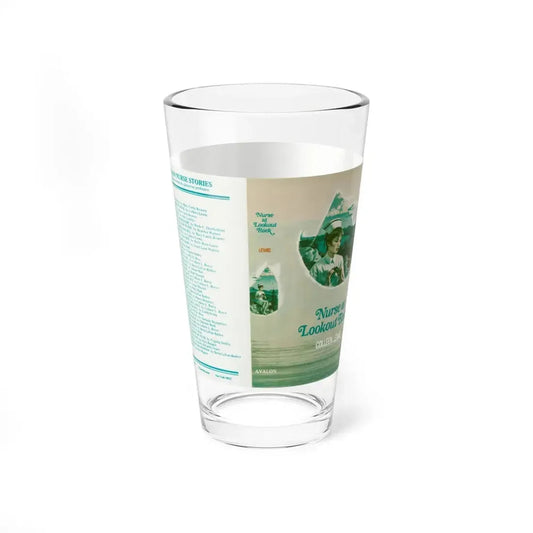 Nurse at Lookout Rock by Colleen Lewis, Dustjacket (Avalon Books, 1981) - Pint Glass 16oz 16oz - Go Mug Yourself