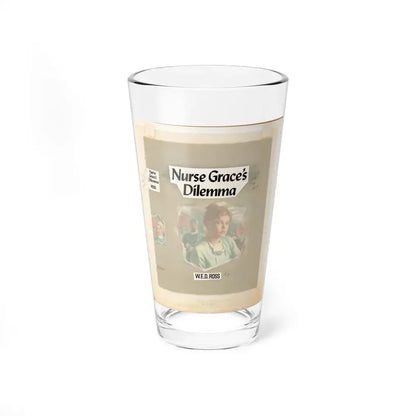 Nurse Grace's Dilemma by W.E.D. Ross (Avalon Books, 1982) - Pint Glass 16oz 16oz - Go Mug Yourself