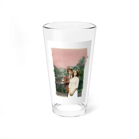 Nurse Jean's Strange Case, paperback cover, 1974 - Pint Glass 16oz 16oz - Go Mug Yourself