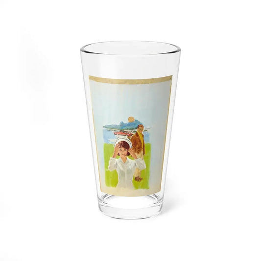Nurse Kate's Mercy Flight (Ace Nurse Romance series G-765, 1968) - Pint Glass 16oz 16oz - Go Mug Yourself