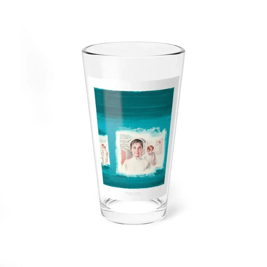 Nurse Kelly's Crusade by Nell Marr Dean (Avalon Books, 1969) - Pint Glass 16oz 16oz - Go Mug Yourself