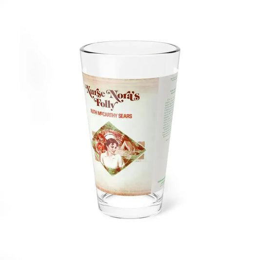 Nurse Nora's Folly by Ruth McCarthy Sears, Dustjacket (Avalon Books, 1979) - Pint Glass 16oz 16oz - Go Mug Yourself