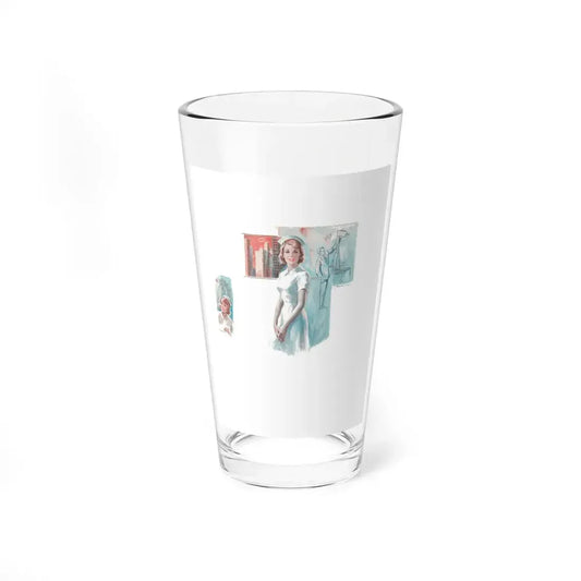 Nurse on Call by Ann Gilmer (Avalon Books, 1978) - Pint Glass 16oz 16oz - Go Mug Yourself