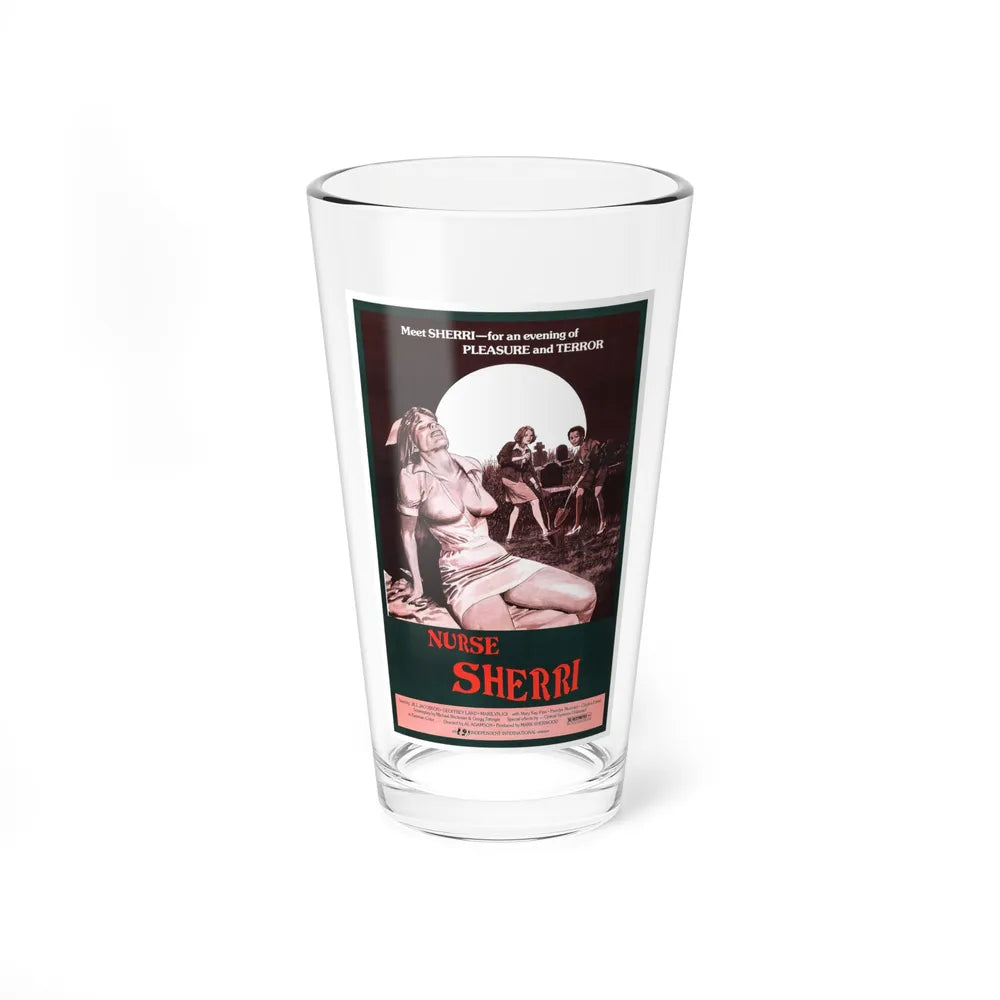 NURSE SHERRI 1977 Movie Poster - Pint Glass 16oz-16oz-Go Mug Yourself