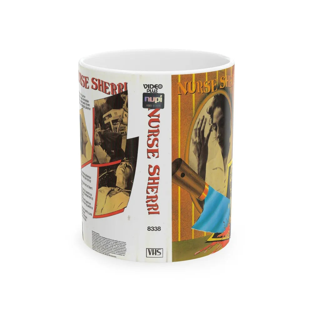 NURSE SHERRI (VHS COVER) - White Coffee Mug-11oz-Go Mug Yourself