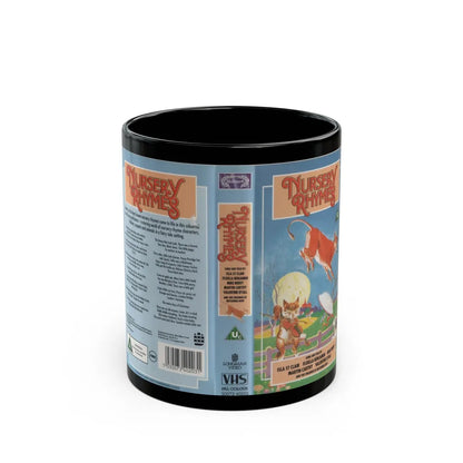 NURSERY RHYMES (VHS COVER) - Black Coffee Mug-11oz-Go Mug Yourself