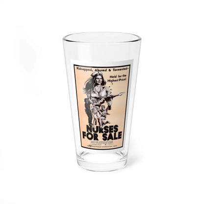 NURSES FOR SALE 1971 Movie Poster - Pint Glass 16oz-16oz-Go Mug Yourself