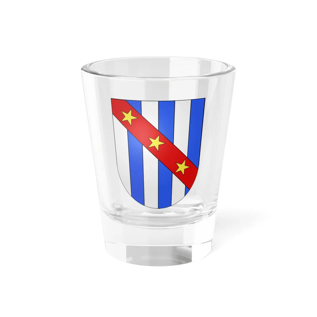 Nuvilly-coat of arms (Switzerland) (Coat of Arms) Shot Glass 1.5oz 1.5oz - Go Mug Yourself