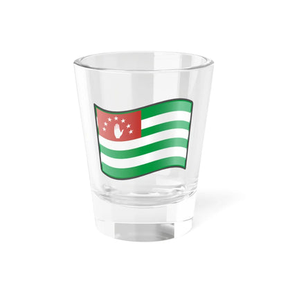 Nuvola Abkhazia flag Shot Glass 1.5oz 1.5oz - Go Mug Yourself