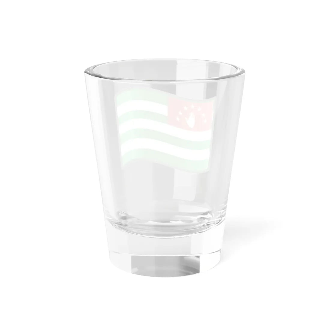 Nuvola Abkhazia flag Shot Glass 1.5oz - Go Mug Yourself