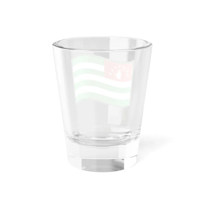 Nuvola Abkhazia flag Shot Glass 1.5oz - Go Mug Yourself