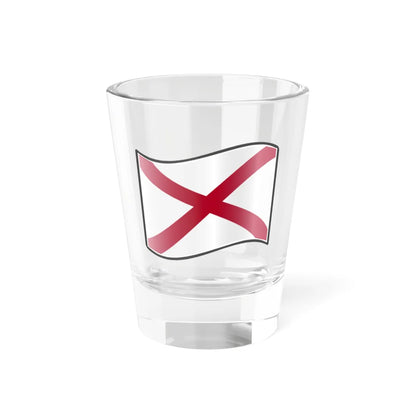 Nuvola Alabama flag (United States) Shot Glass 1.5oz 1.5oz - Go Mug Yourself