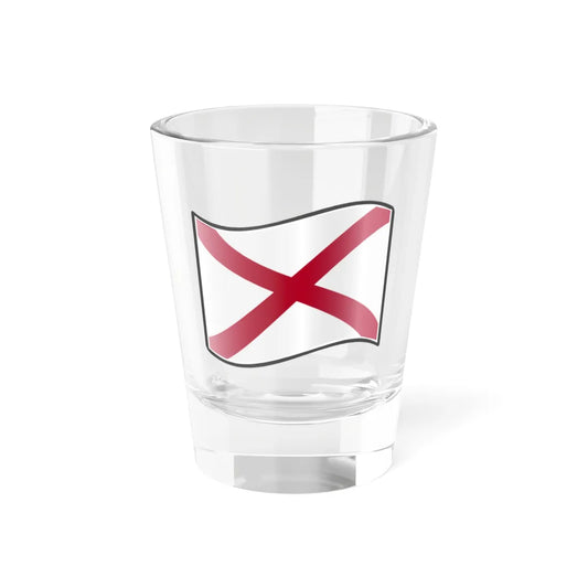 Nuvola Alabama flag (United States) Shot Glass 1.5oz 1.5oz - Go Mug Yourself