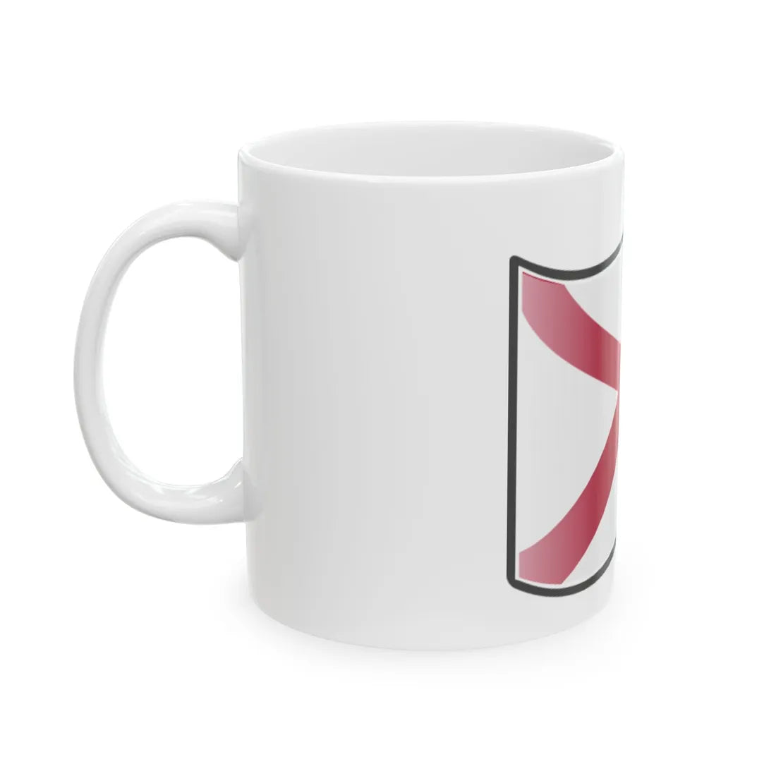 Nuvola Alabama flag (United States) White Coffee Mug - Go Mug Yourself