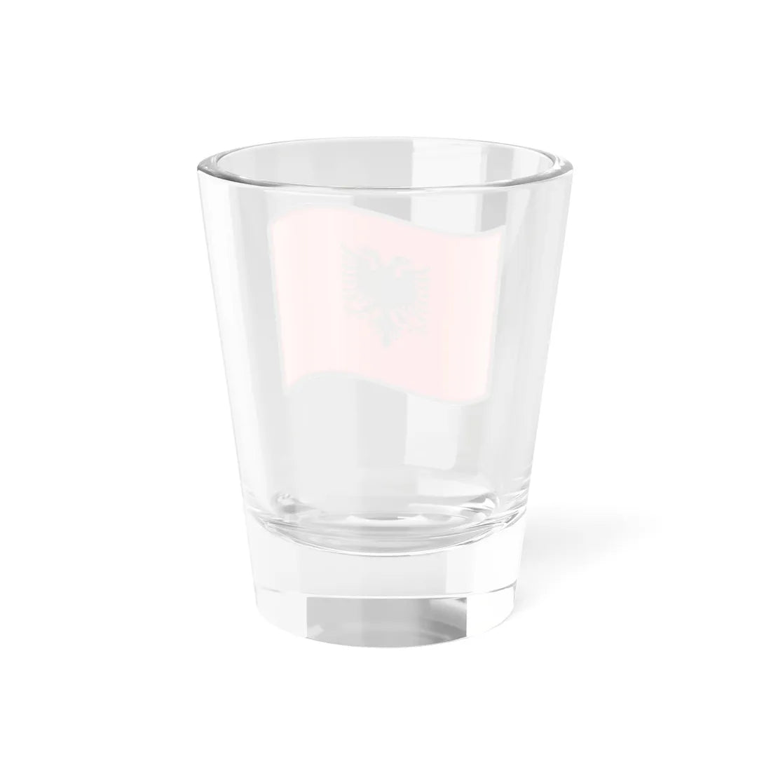 Nuvola Albanian flag (Albania) Shot Glass 1.5oz - Go Mug Yourself