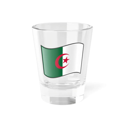 Nuvola Algerian flag (Algeria) Shot Glass 1.5oz 1.5oz - Go Mug Yourself