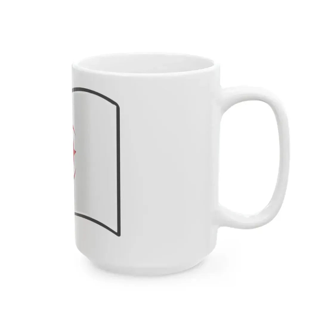 Nuvola Algerian flag (Algeria) White Coffee Mug - Go Mug Yourself