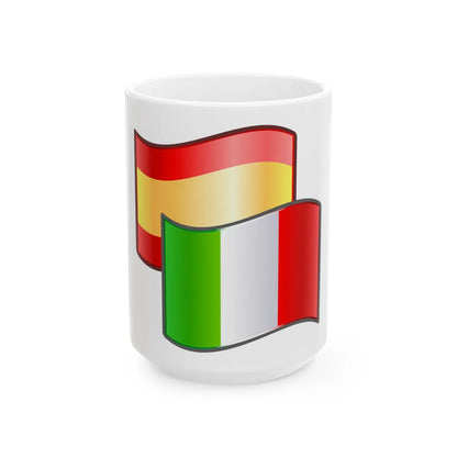 Nuvola apps locale (Italy) White Coffee Mug 15oz - Go Mug Yourself
