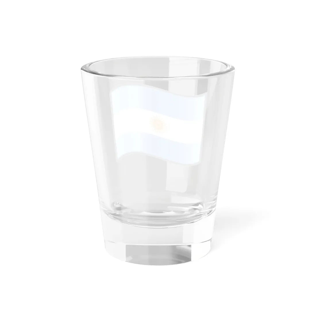 Nuvola Argentine flag (Argentina) Shot Glass 1.5oz - Go Mug Yourself