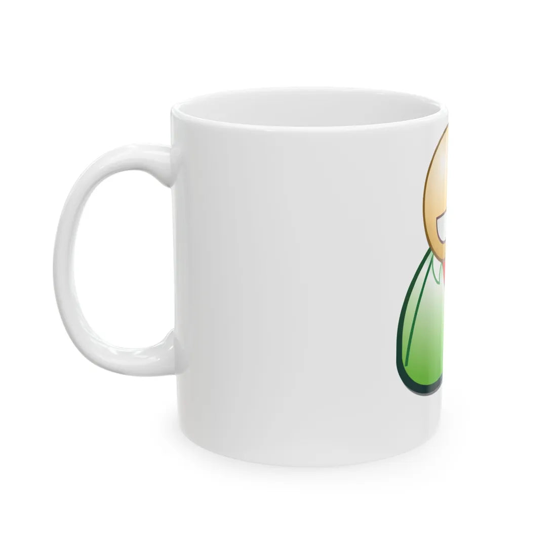 Nuvola Argentine man icon2 (Argentina) White Coffee Mug - Go Mug Yourself