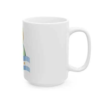 Nuvola Argentine man icon2 (Argentina) White Coffee Mug - Go Mug Yourself