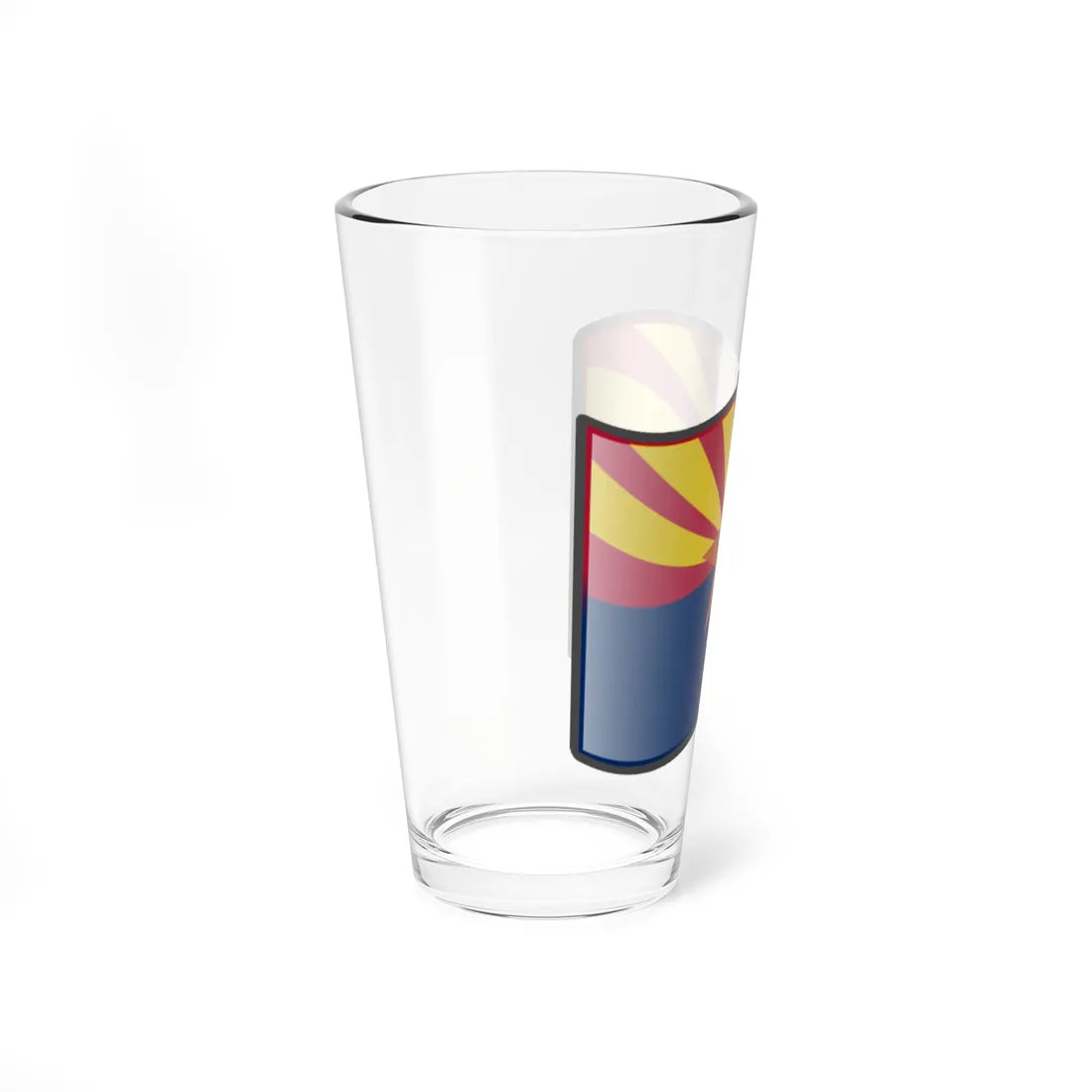 Nuvola Arizona flag (United States) Pint Glass 16oz - Go Mug Yourself