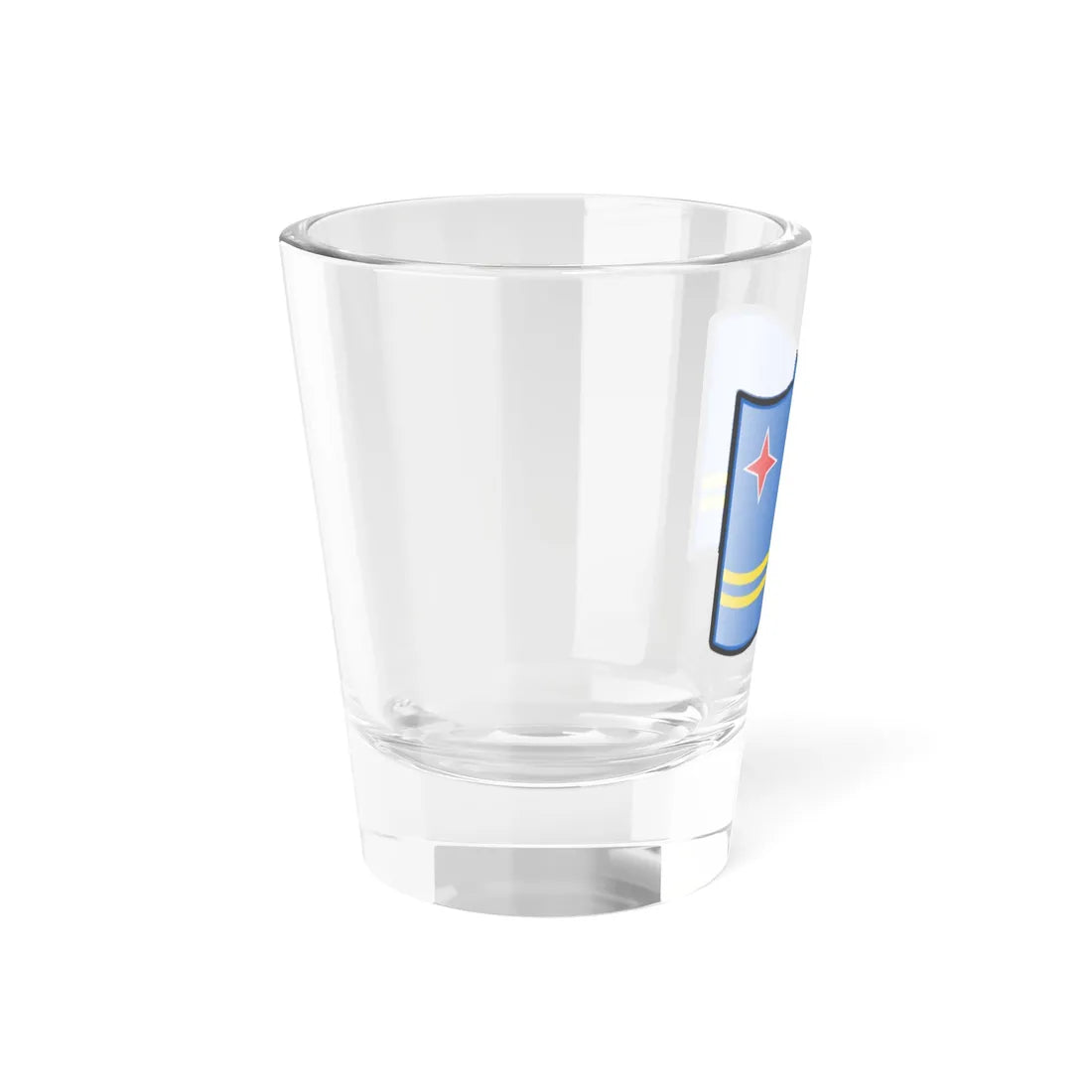 Nuvola Aruban flag (Netherlands) Shot Glass 1.5oz - Go Mug Yourself