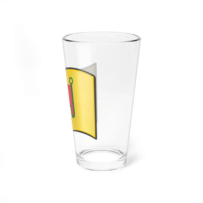 Nuvola Auvergne flag (France) Pint Glass 16oz - Go Mug Yourself