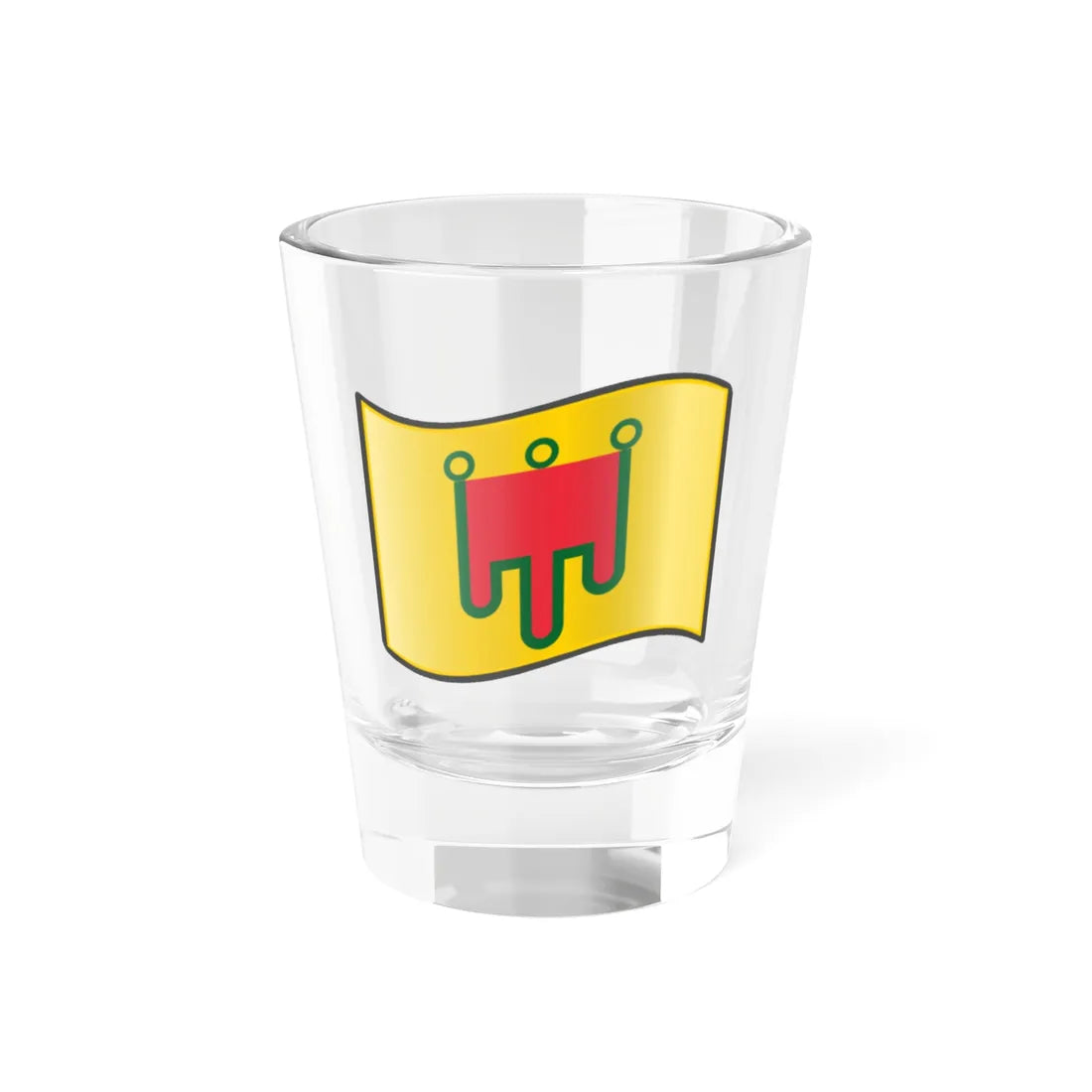 Nuvola Auvergne flag (France) Shot Glass 1.5oz 1.5oz - Go Mug Yourself