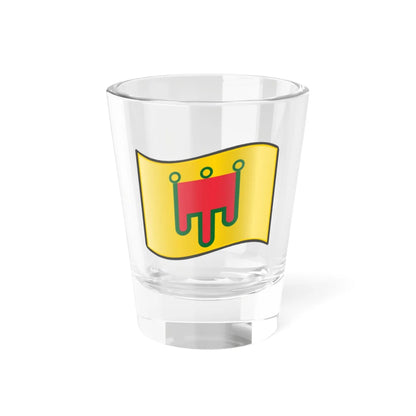 Nuvola Auvergne flag (France) Shot Glass 1.5oz 1.5oz - Go Mug Yourself