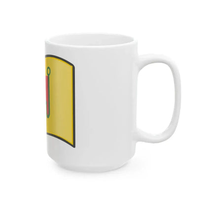 Nuvola Auvergne flag (France) White Coffee Mug - Go Mug Yourself