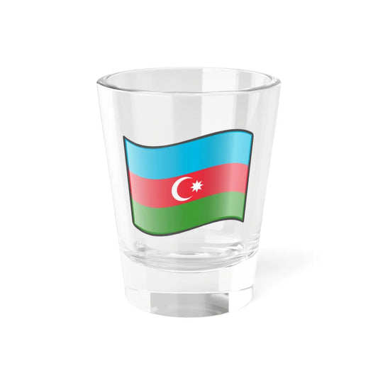 Nuvola Azerbaijan flag (Azerbaijan) Shot Glass 1.5oz 1.5oz - Go Mug Yourself